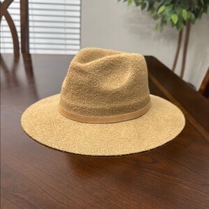 Stylish Tan Fedora Hat